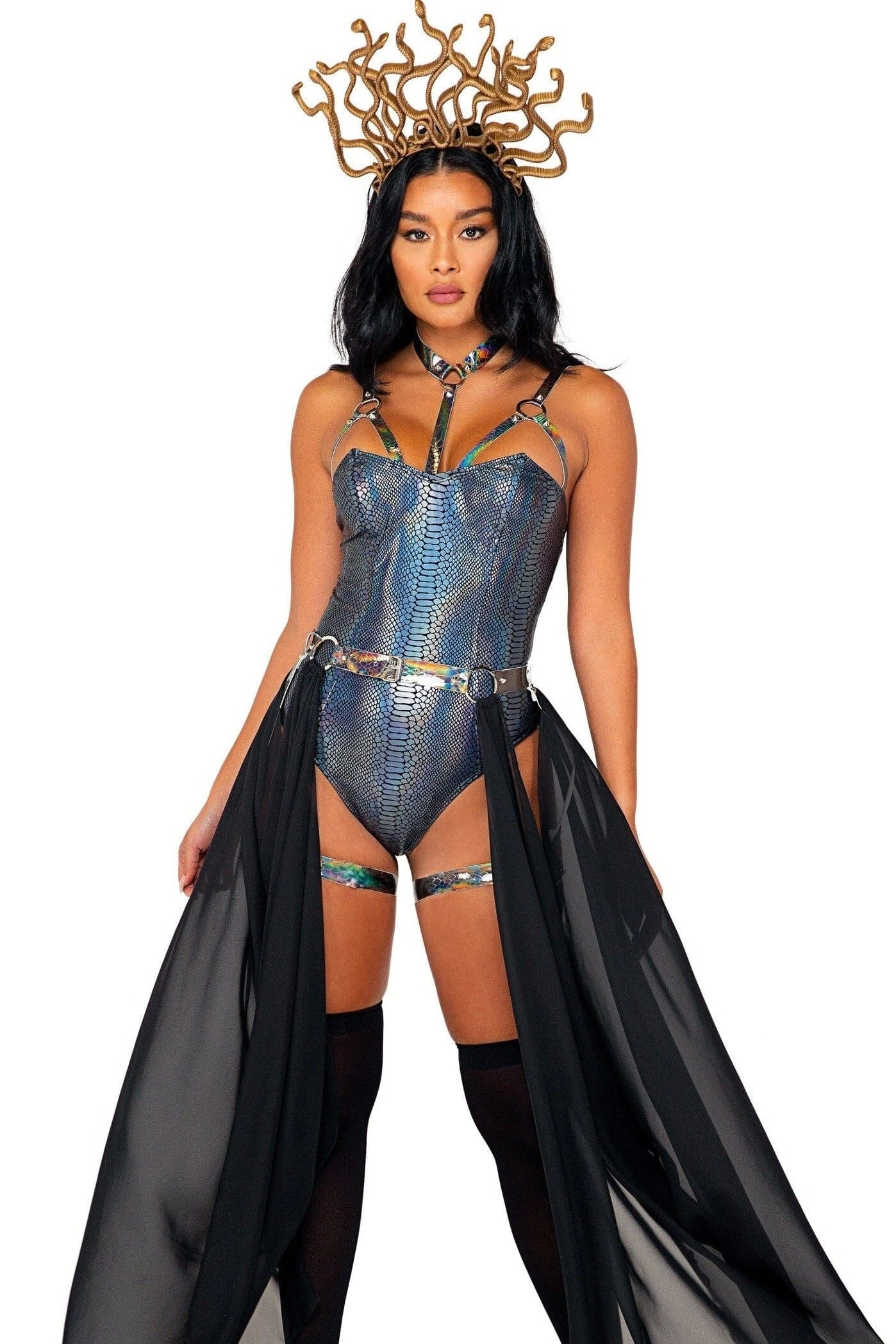 3pc Sensual Serpent Medusa Queen