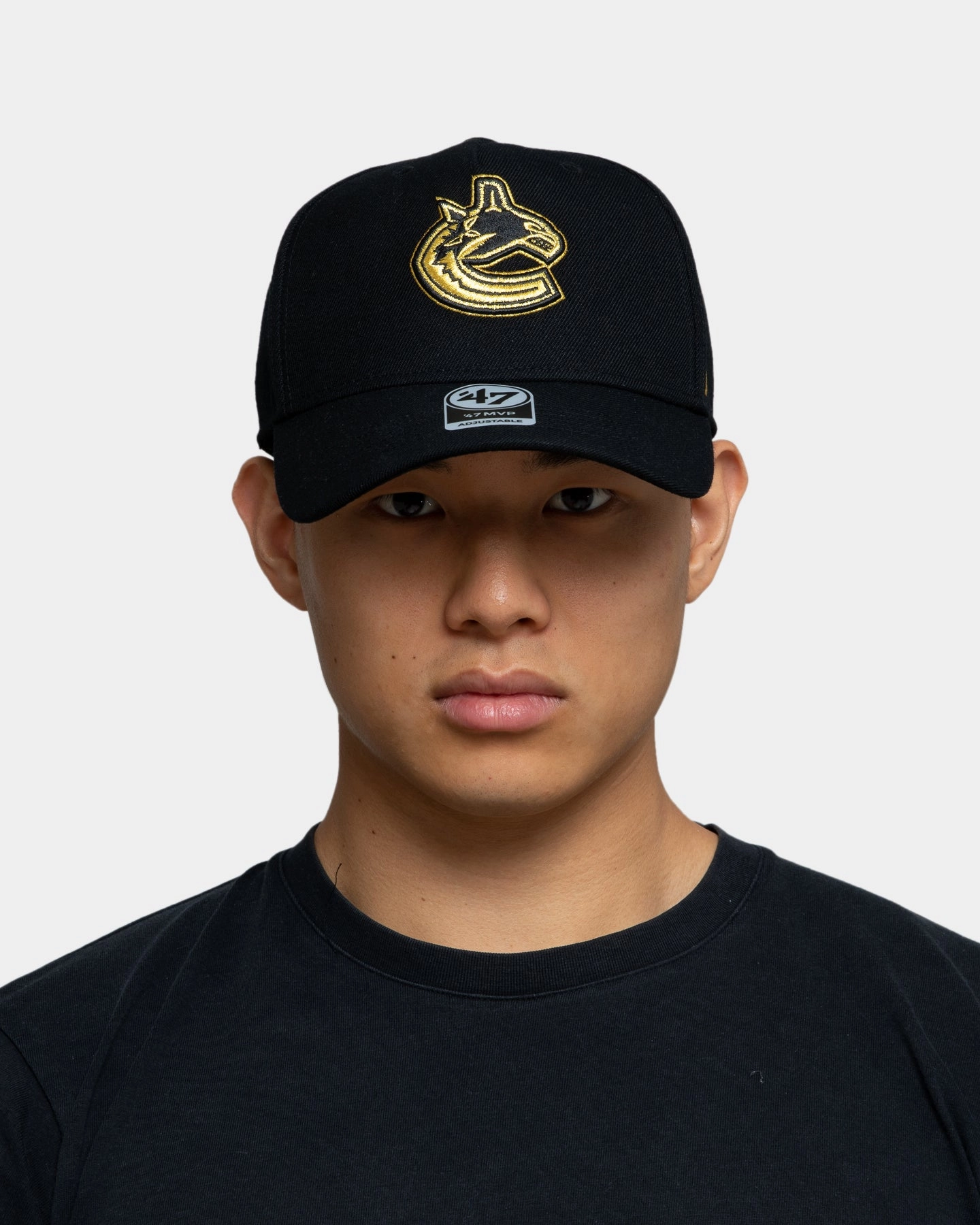 47 Brand Vancouver Canucks MVP DT Snapback Black/Gold