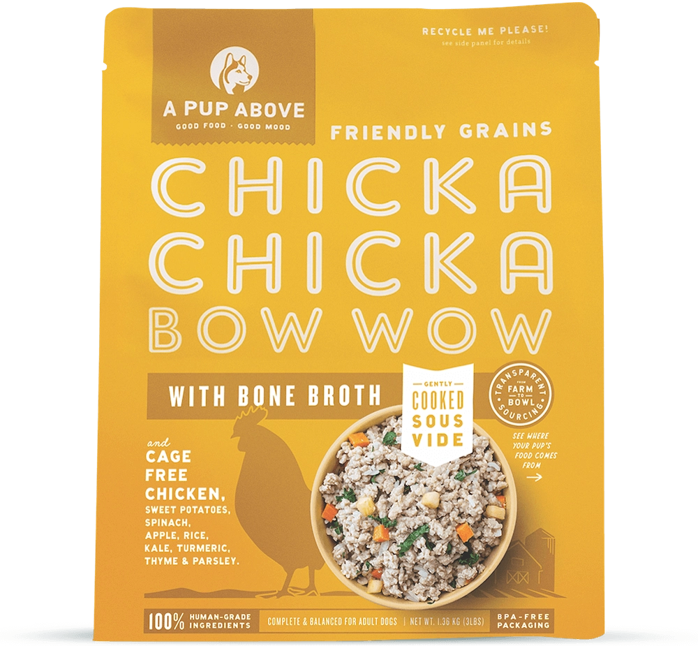 A Pup Above Chicka Chicka Bow Wow Dog Food