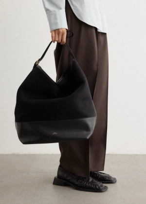 Belted Doublé Tote Bag
