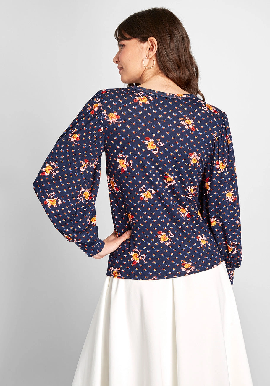 Beyond Basic Long Sleeve Top