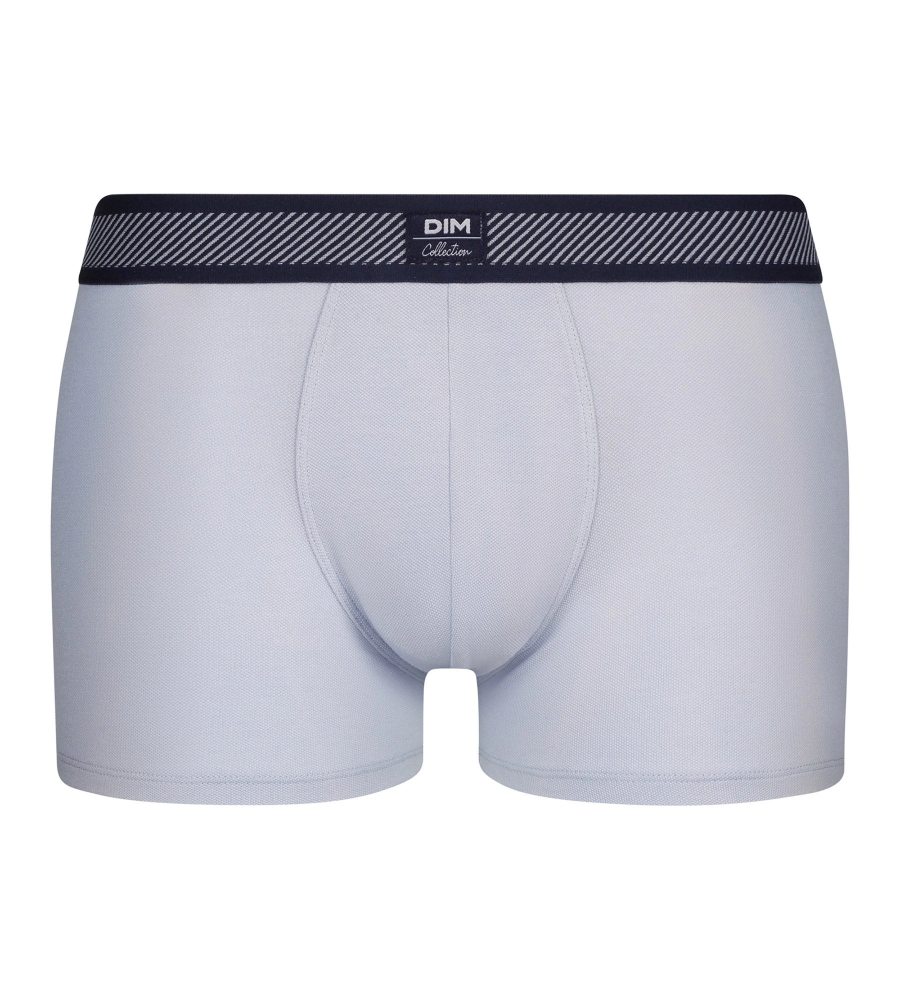 Boxer homme en coton modal à ceinture rayée Bleu Artic Dim Smart