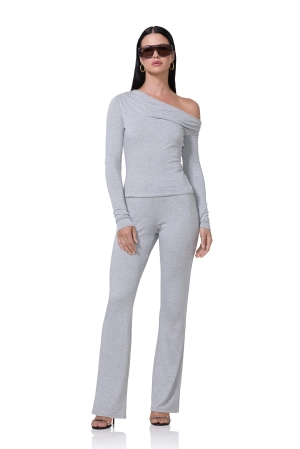 Bria Top - Heather Grey