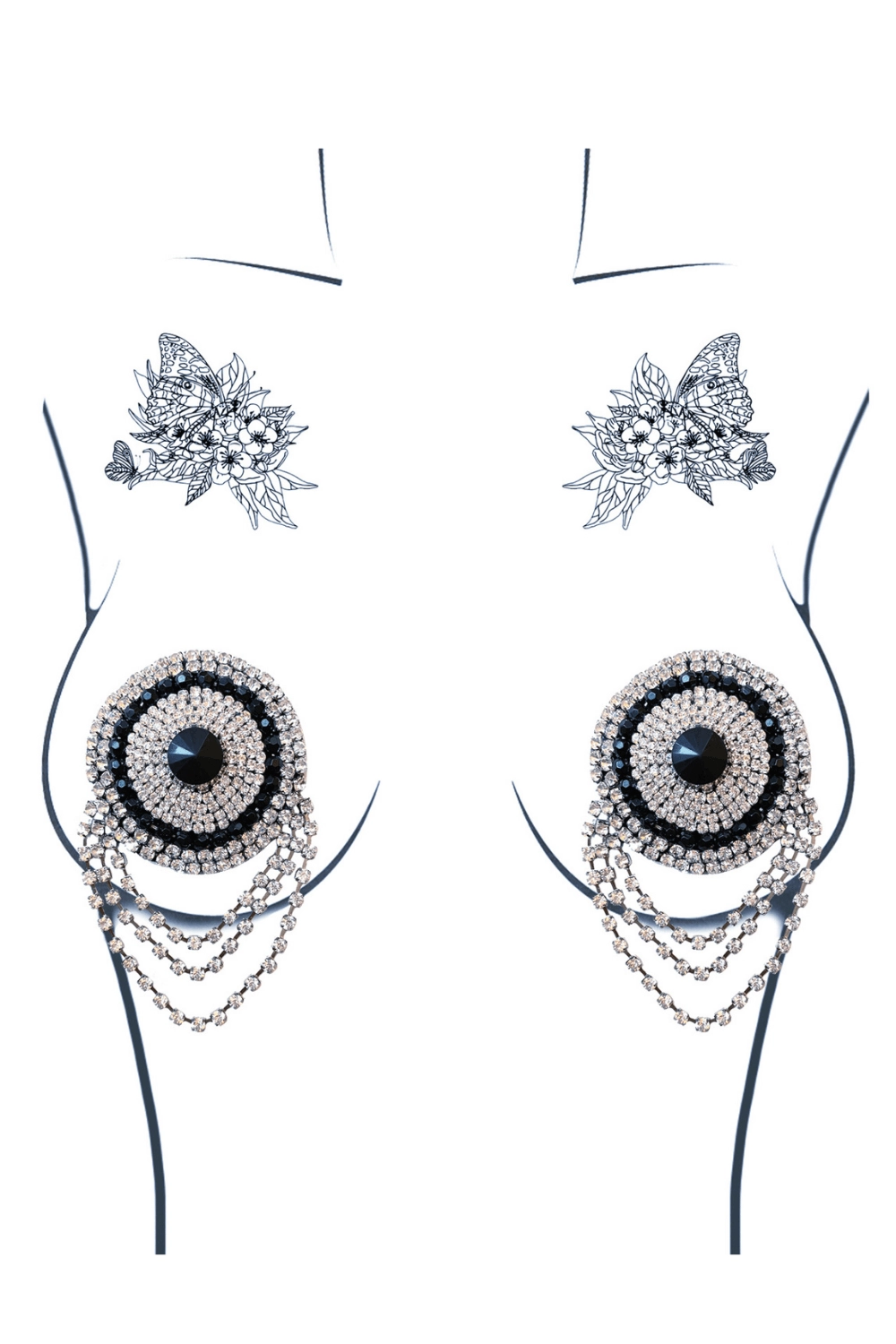 Burlesque La Vie Boheme Jewel Reusable Silicone Pasties