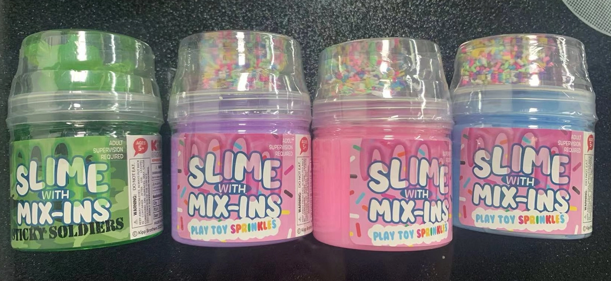 Crystal Slime with Mix-Ins - 12 Pieces Per Pack 23025