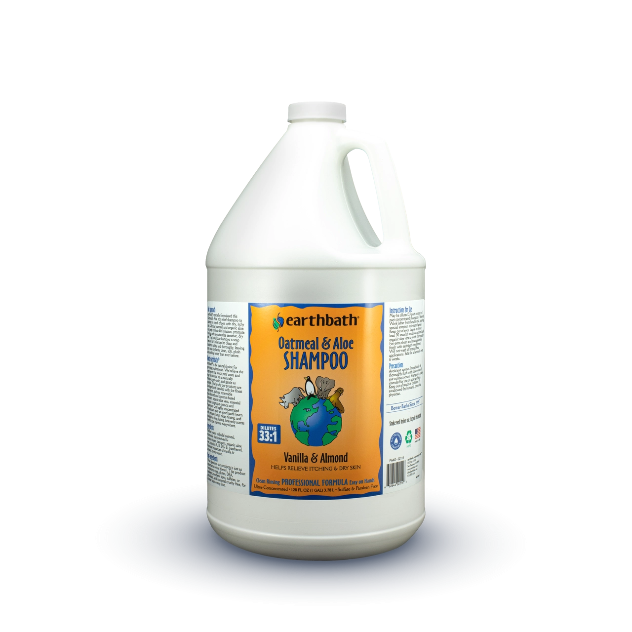 Earthbath Oatmeal and Aloe Shampoo for Dogs and Cats