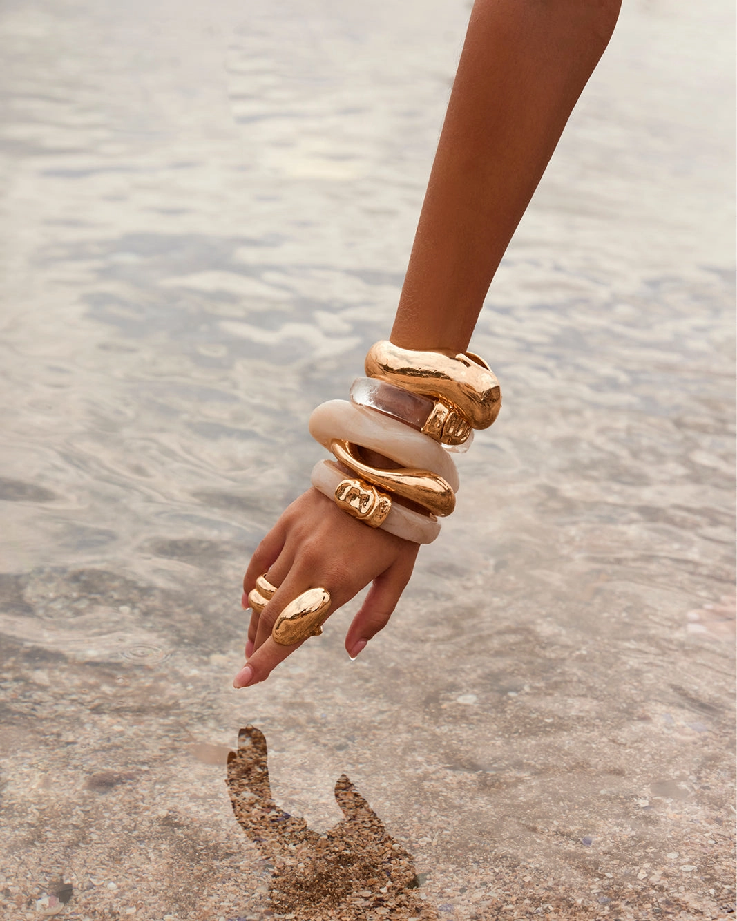 EMELY RING - GOLD PLATED 18K