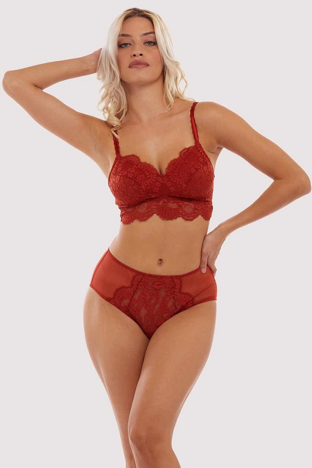 Emma Ginger High Waisted Brief