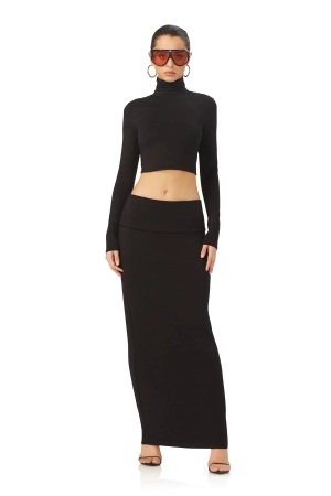 Esin Maxi Skirt - Noir