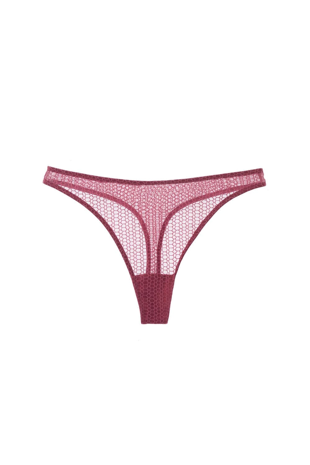 Honeycomb Thong in Orchid