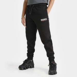Hoodrich Junior Boys' Eterno Joggers Black / White - Lychee