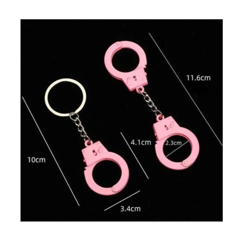 Kinky Metal Handcuff Keyring