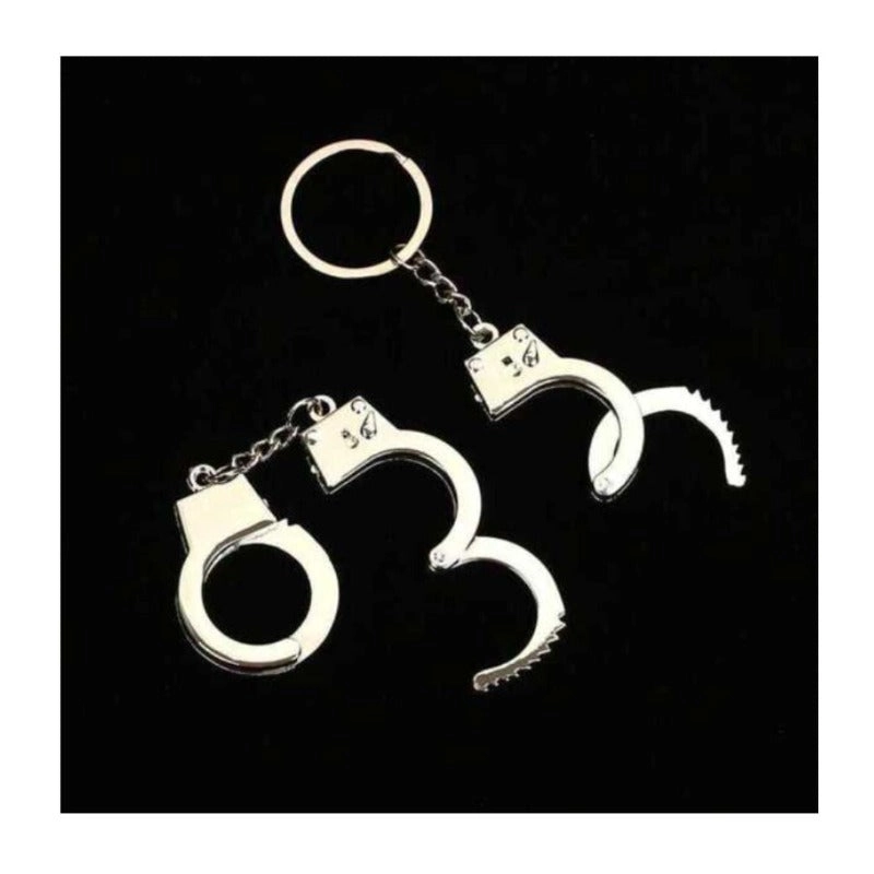 Kinky Metal Handcuff Keyring