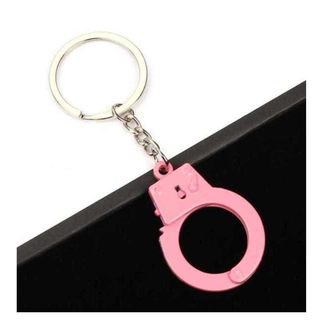Kinky Metal Handcuff Keyring