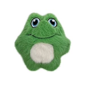 KONG Snuzzles Kiddos Mini Frog Squeaker Dog Toy
