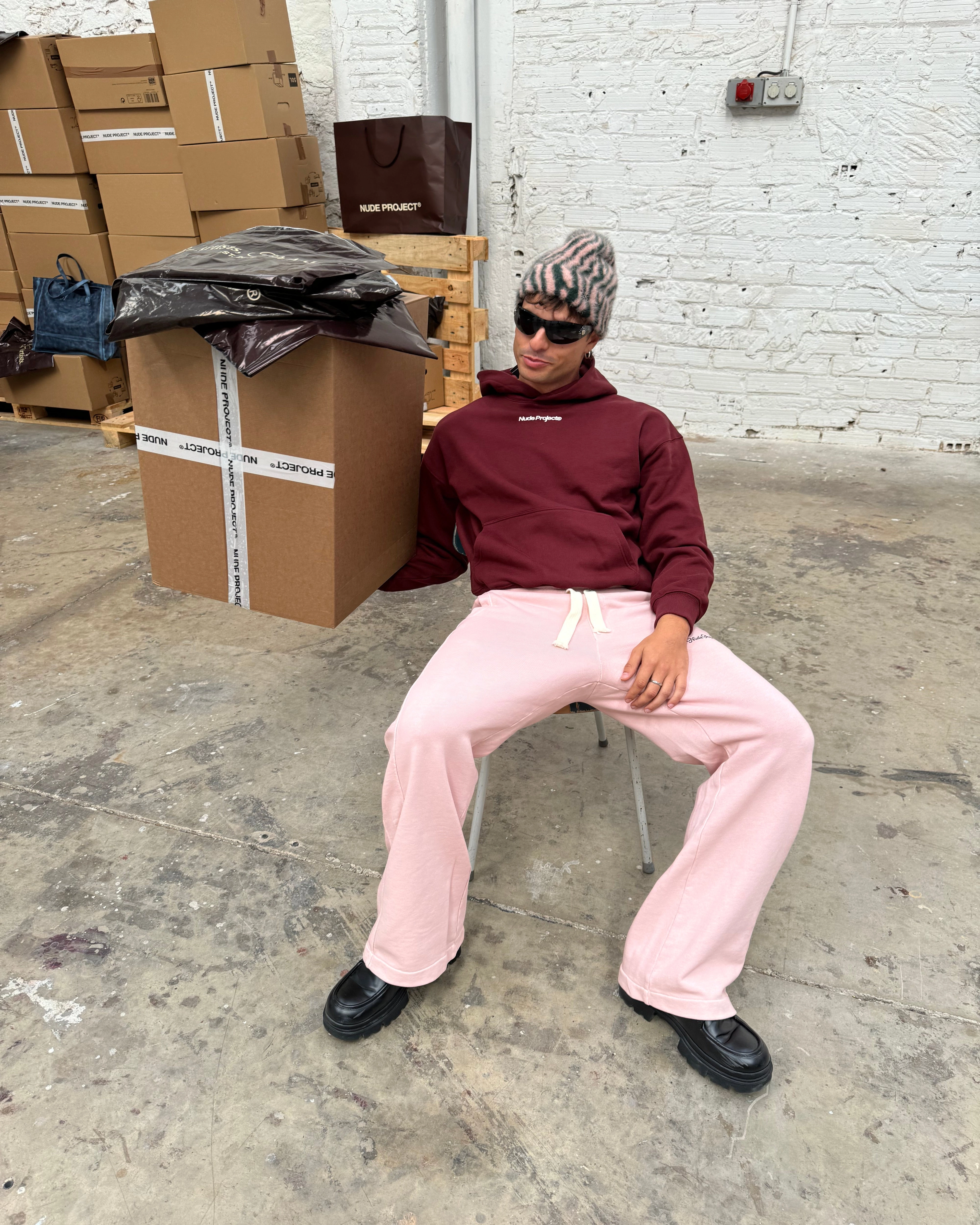 La Tarte Hoodie Burgundy
