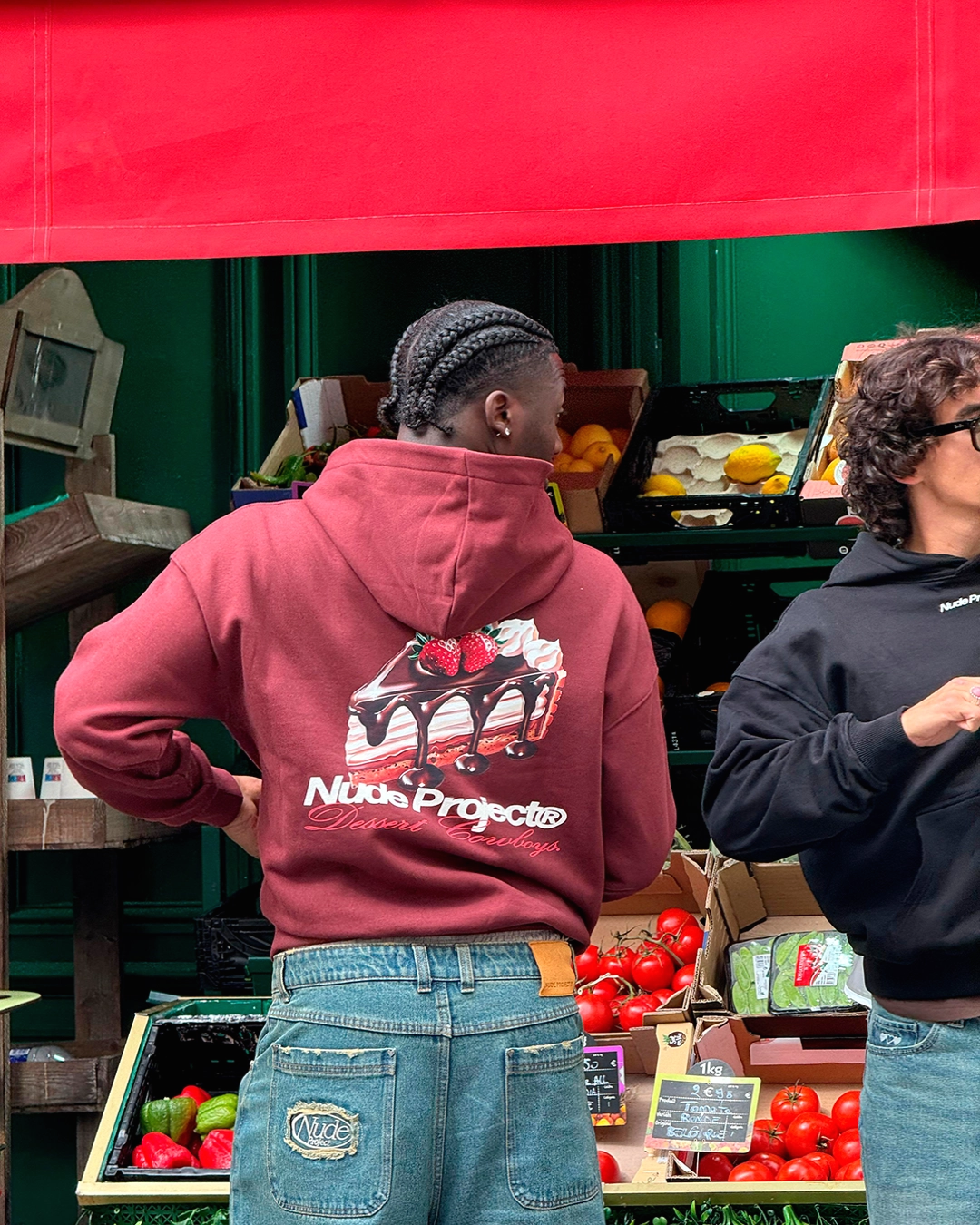 La Tarte Hoodie Burgundy