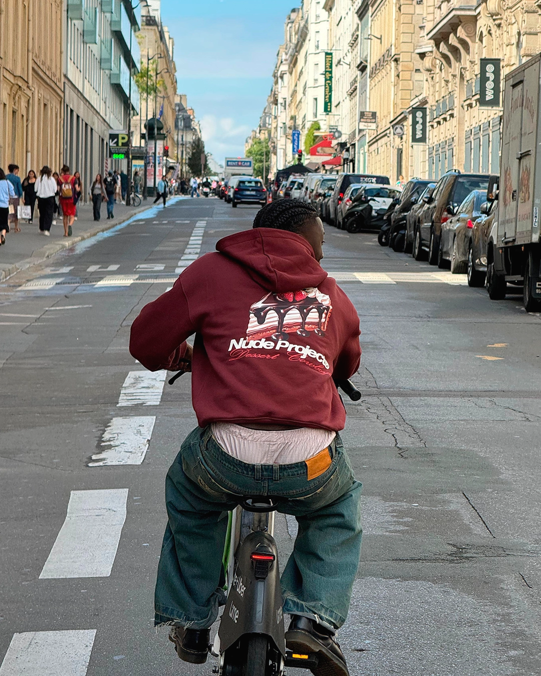 La Tarte Hoodie Burgundy