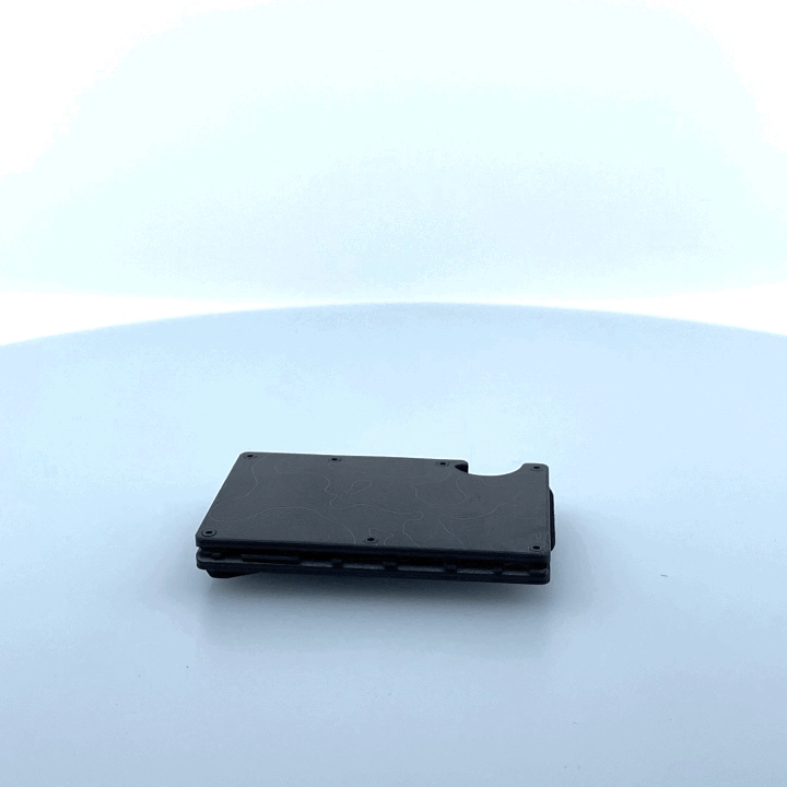 Metal RFID Blocking Ultra-Thin Wallet with Multi-Tool - 6 Pieces Per Retail Ready Display 22875