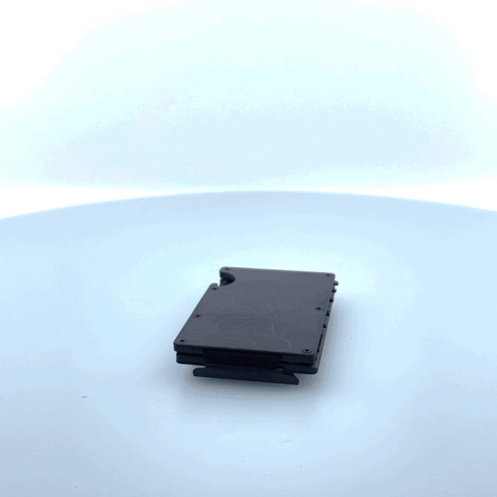 Metal RFID Blocking Ultra-Thin Wallet with Multi-Tool - 6 Pieces Per Retail Ready Display 22875