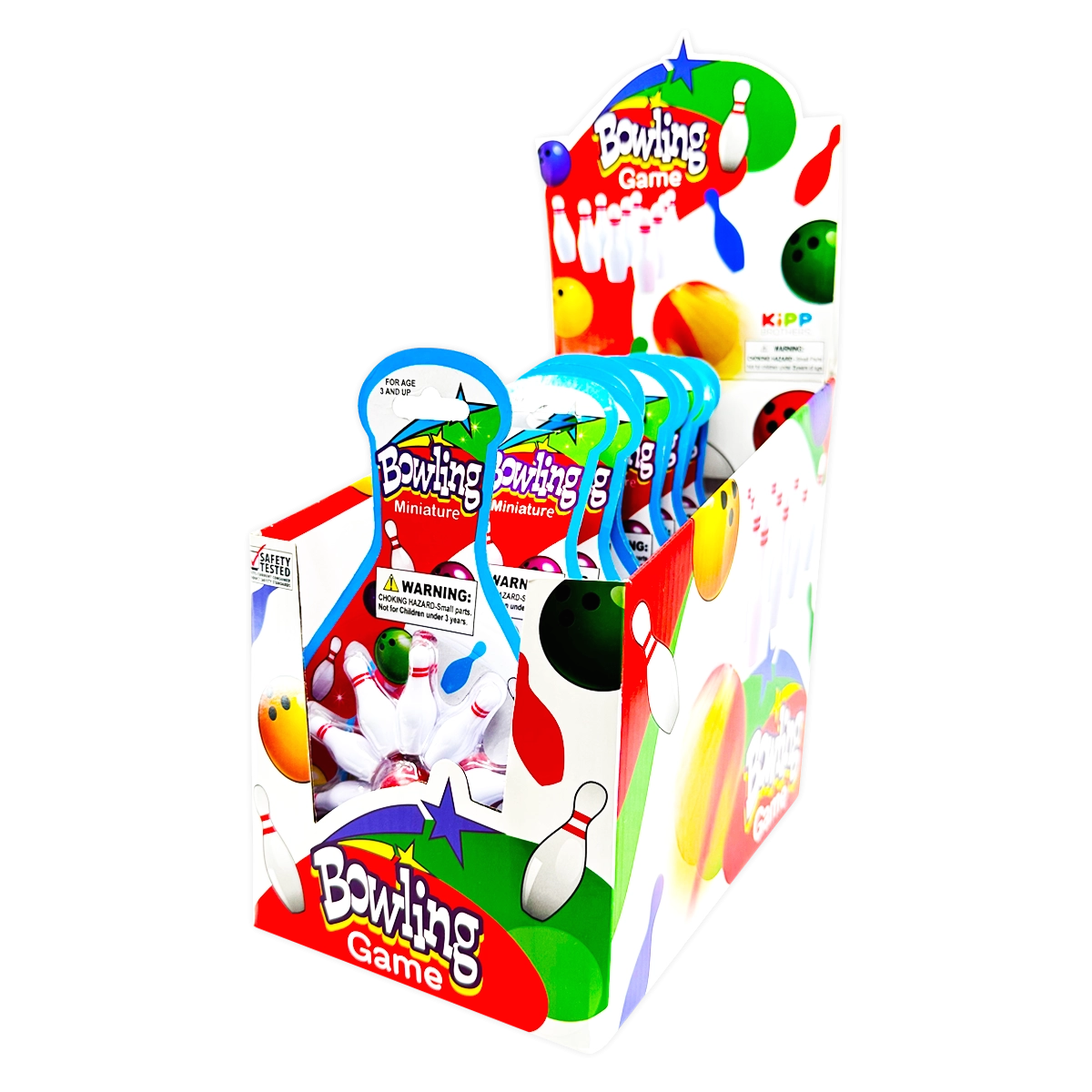 Mini Bowling Game - 12 Pieces Per Retail Ready Display 25102