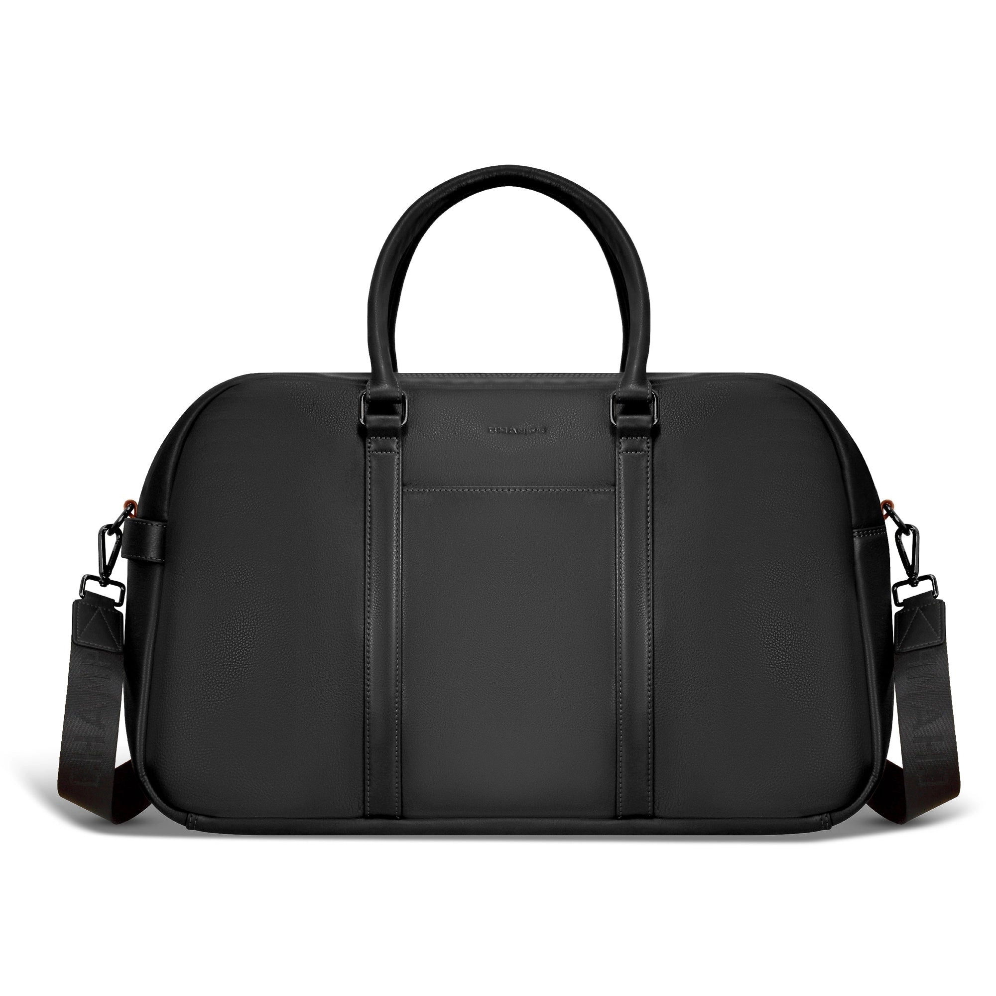 Onyx / Leather Duffle Bag *Drop Ship*
