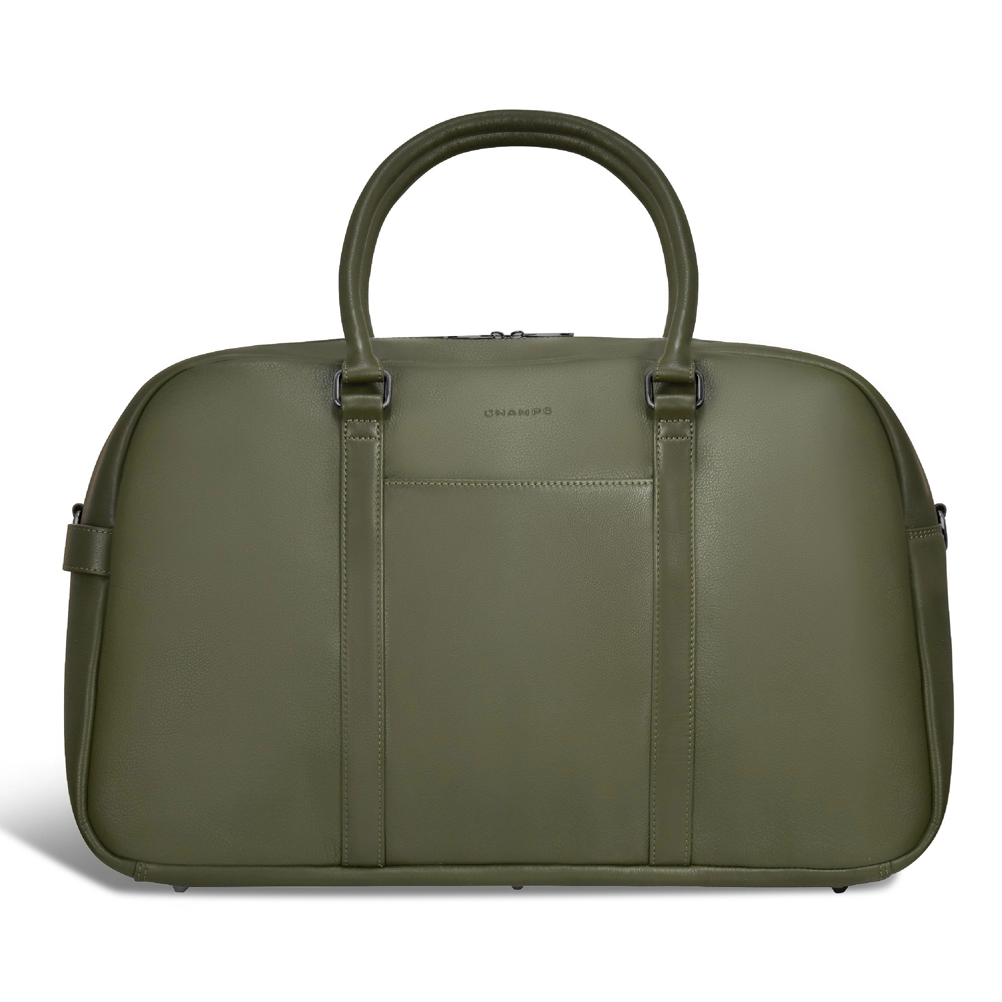 Onyx / Leather Duffle Bag *Drop Ship*