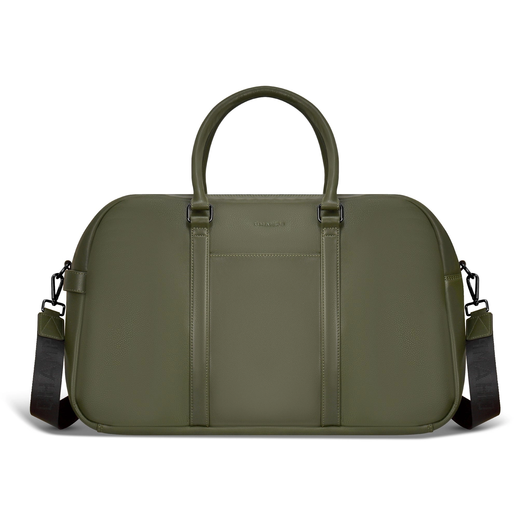 Onyx / Leather Duffle Bag *Drop Ship*