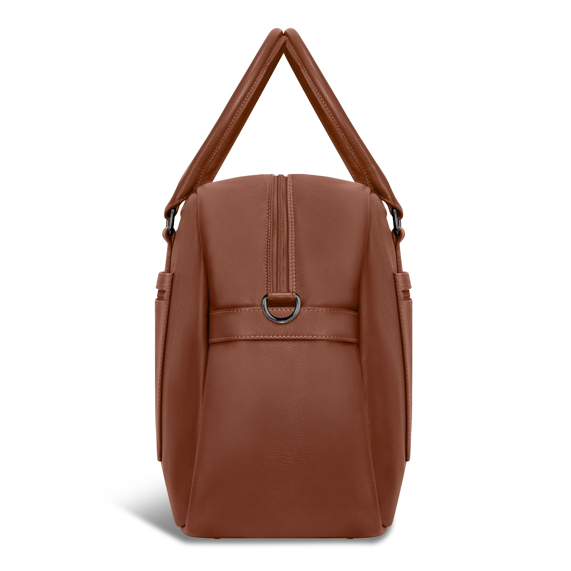 Onyx / Leather Duffle Bag *Drop Ship*