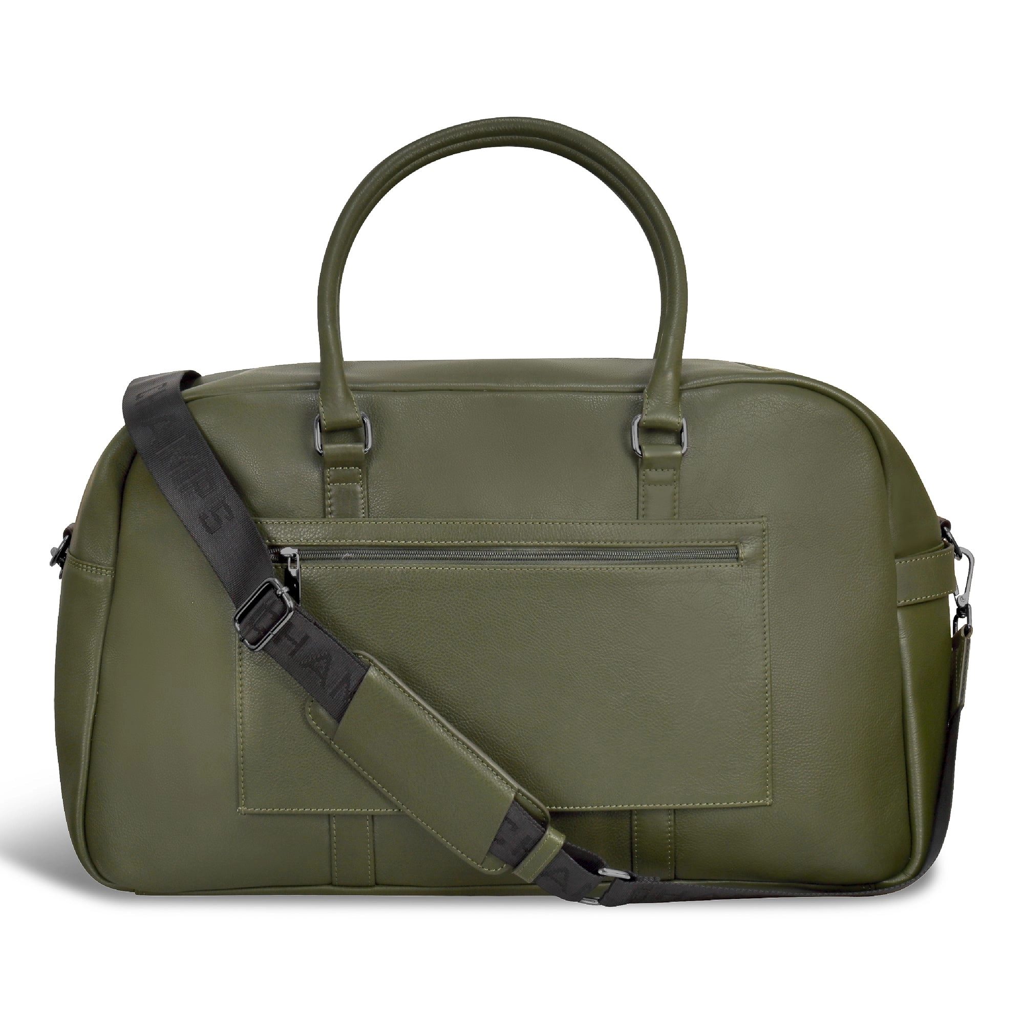 Onyx / Leather Duffle Bag *Drop Ship*