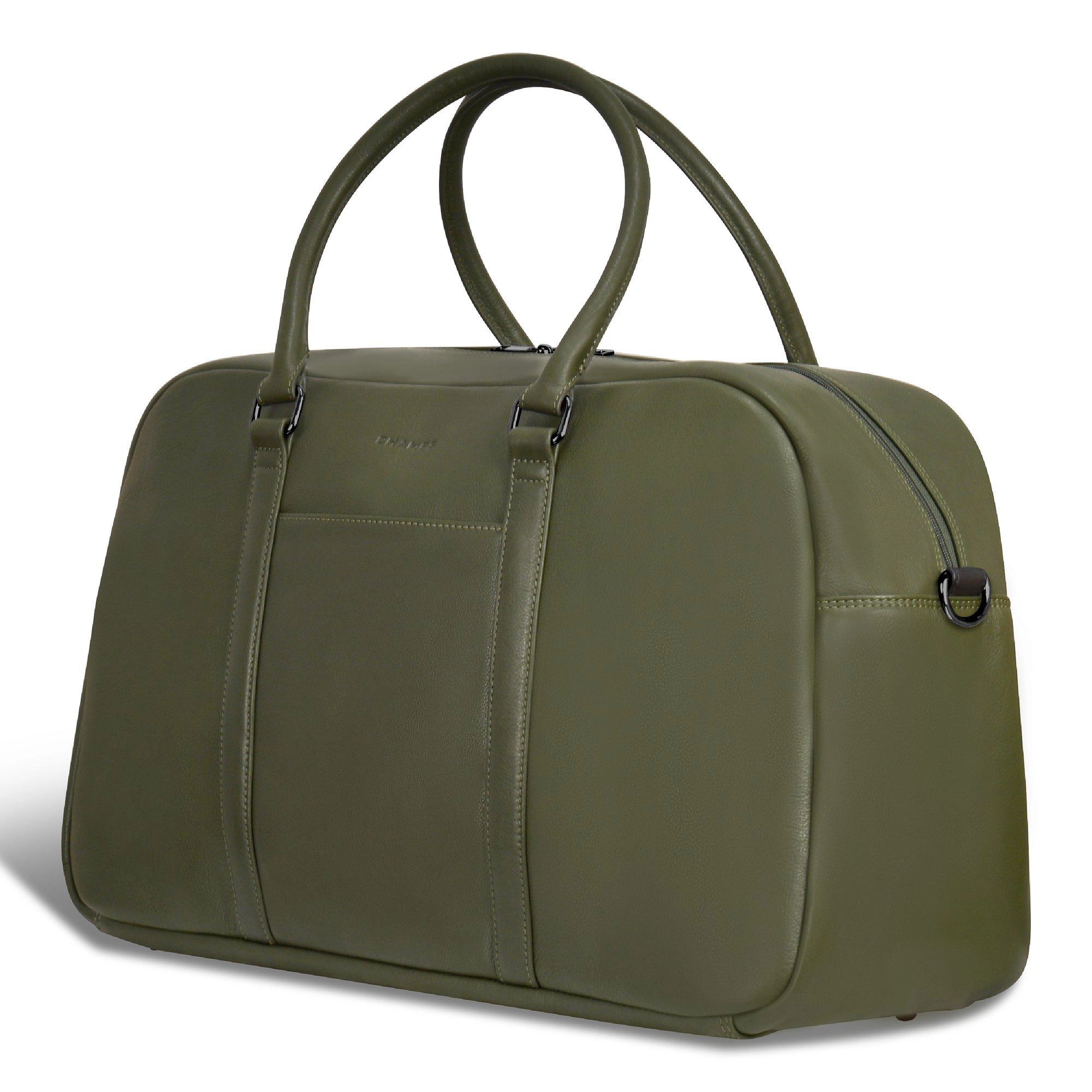 Onyx / Leather Duffle Bag *Drop Ship*