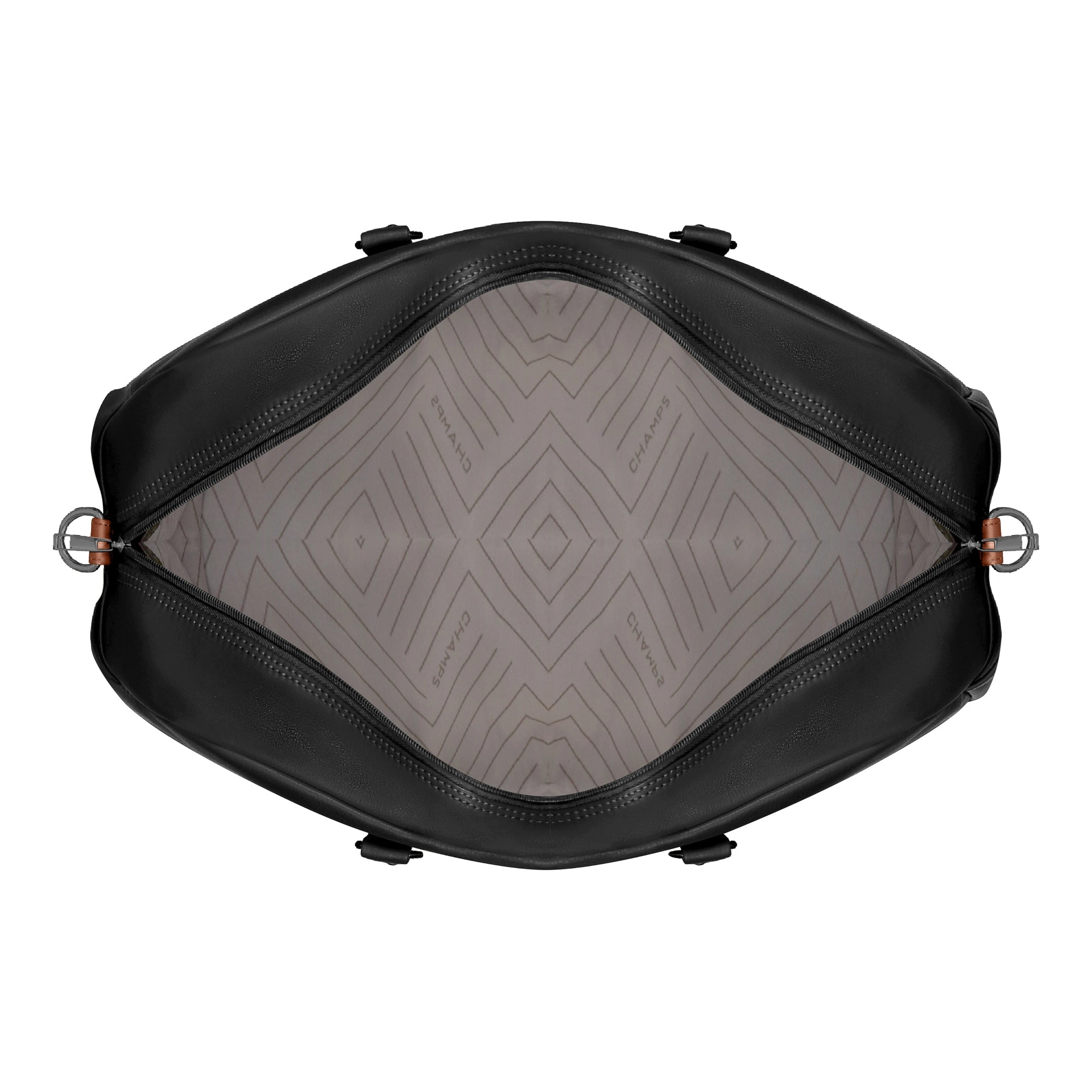 Onyx / Leather Duffle Bag *Drop Ship*