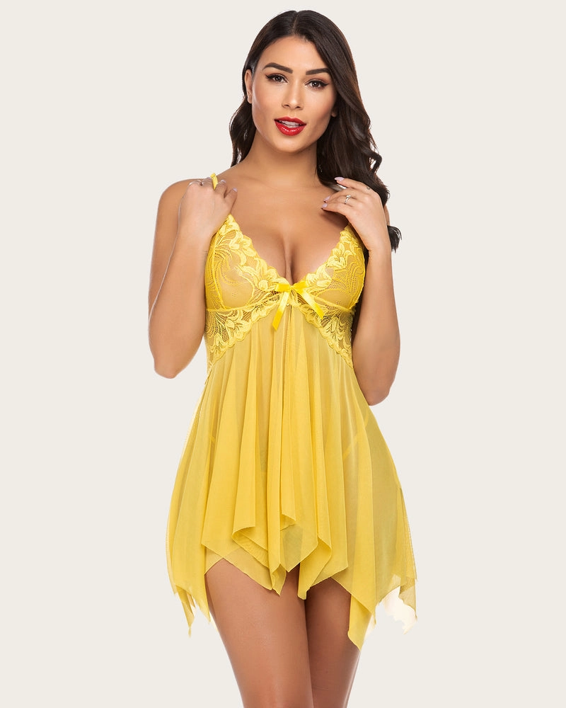 Plus Size Lace Fairy Lingerie Outfits
