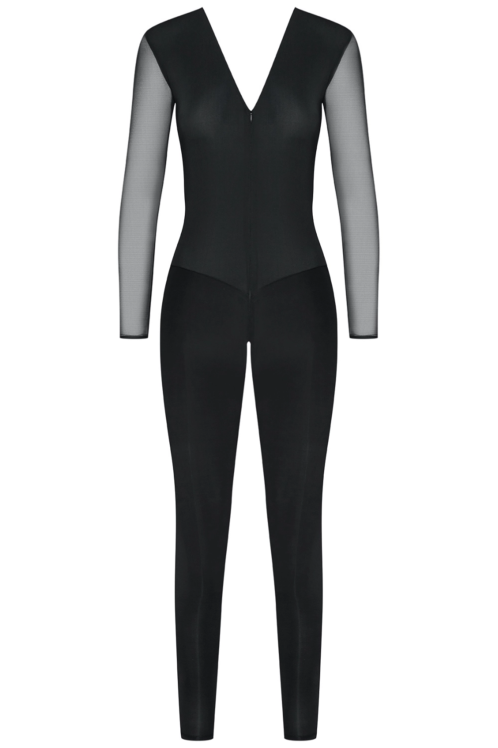 Pure Tentation Long Sleeve Jumpsuit Black, Size XL (UK 12-14)