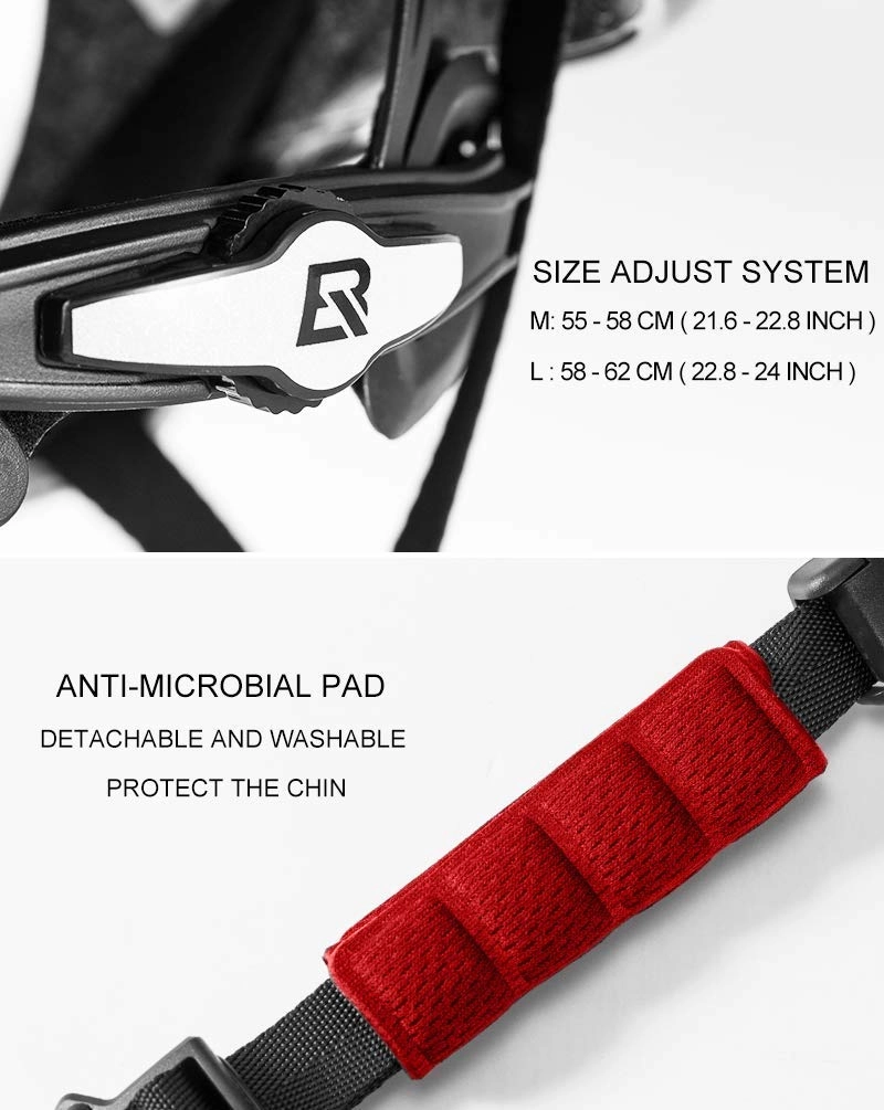 ROCKBROS Unisex Road Bike Helmet for Adults - Integrated Design for MTB and Road