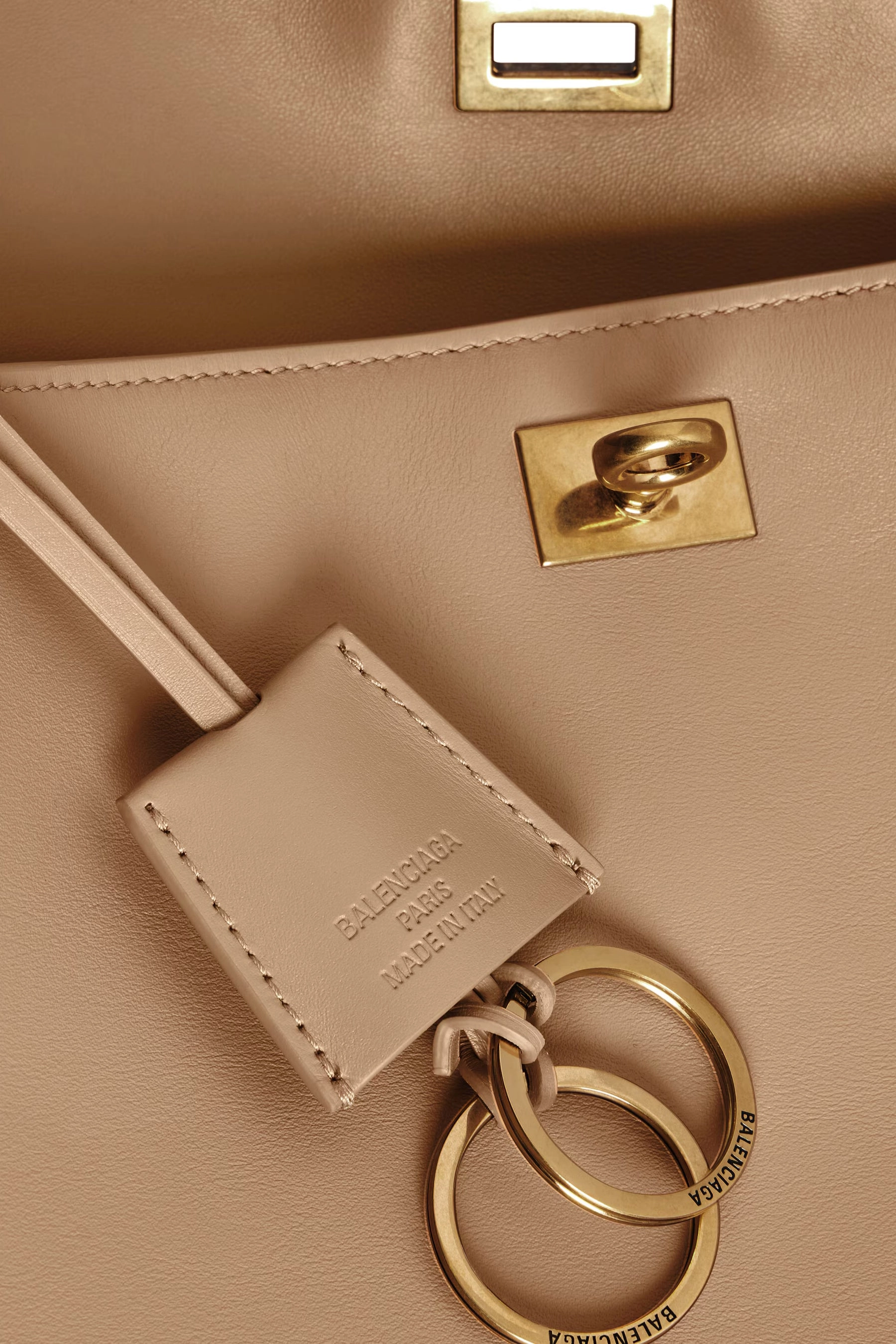 Rodeo medium handbag in smooth leather