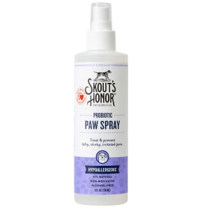 Skout's Honor Probiotic Paw Spray Dog Remedies