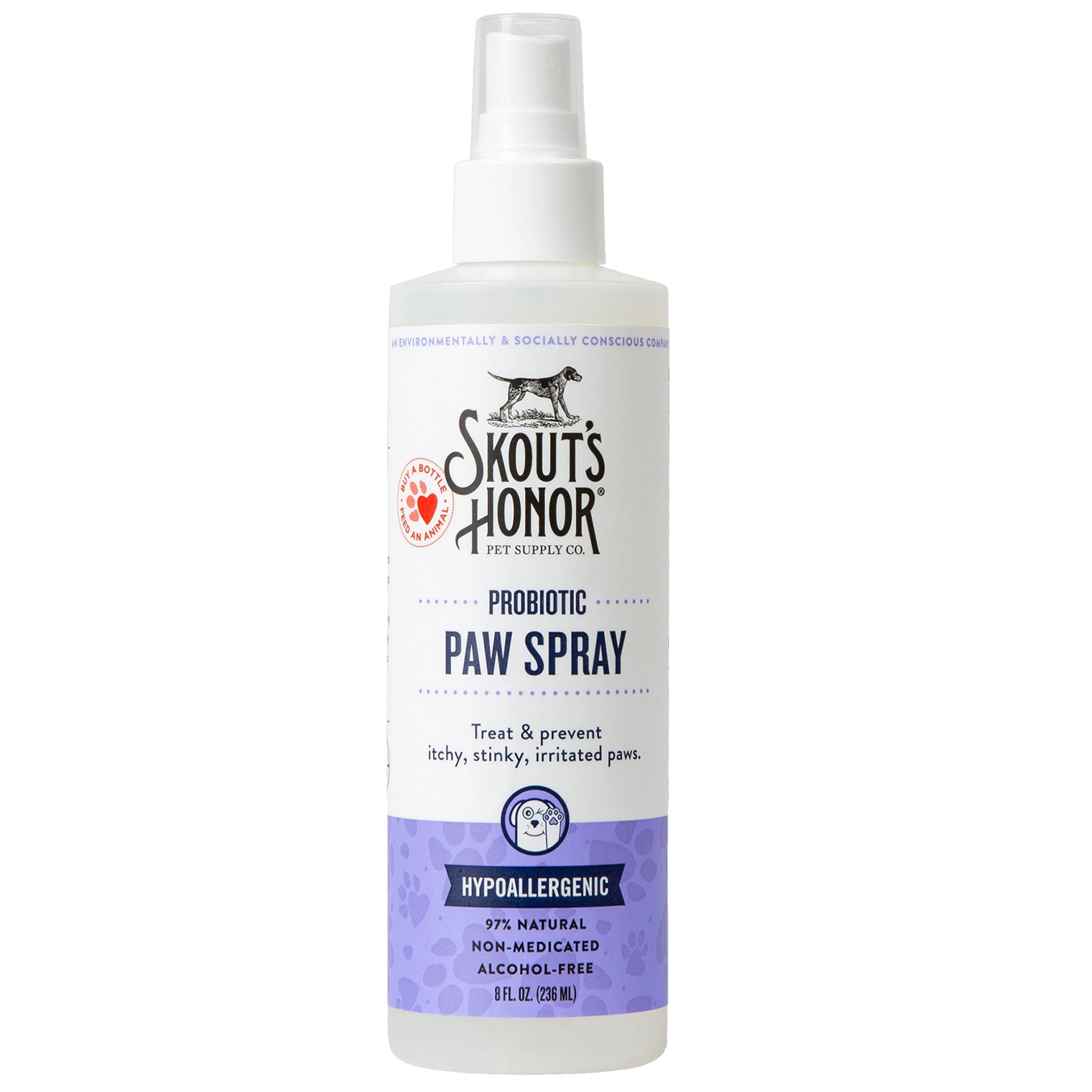 Skout's Honor Probiotic Paw Spray Dog Remedies