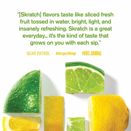 SKRATCH Sport Hydration Drink Mix 440G - Lemon Lime
