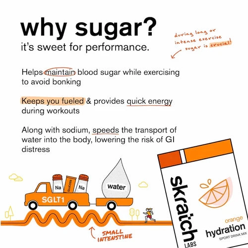SKRATCH Sport Hydration Drink Mix 440G - Orange
