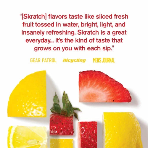 SKRATCH Sport Hydration Drink Mix 440G - Strawberry Lemonade