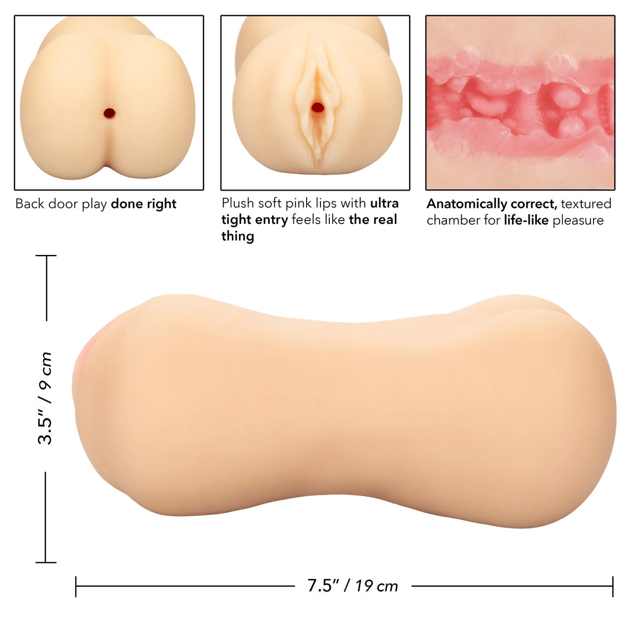 Stroke It Pussy/Ass Masturbator