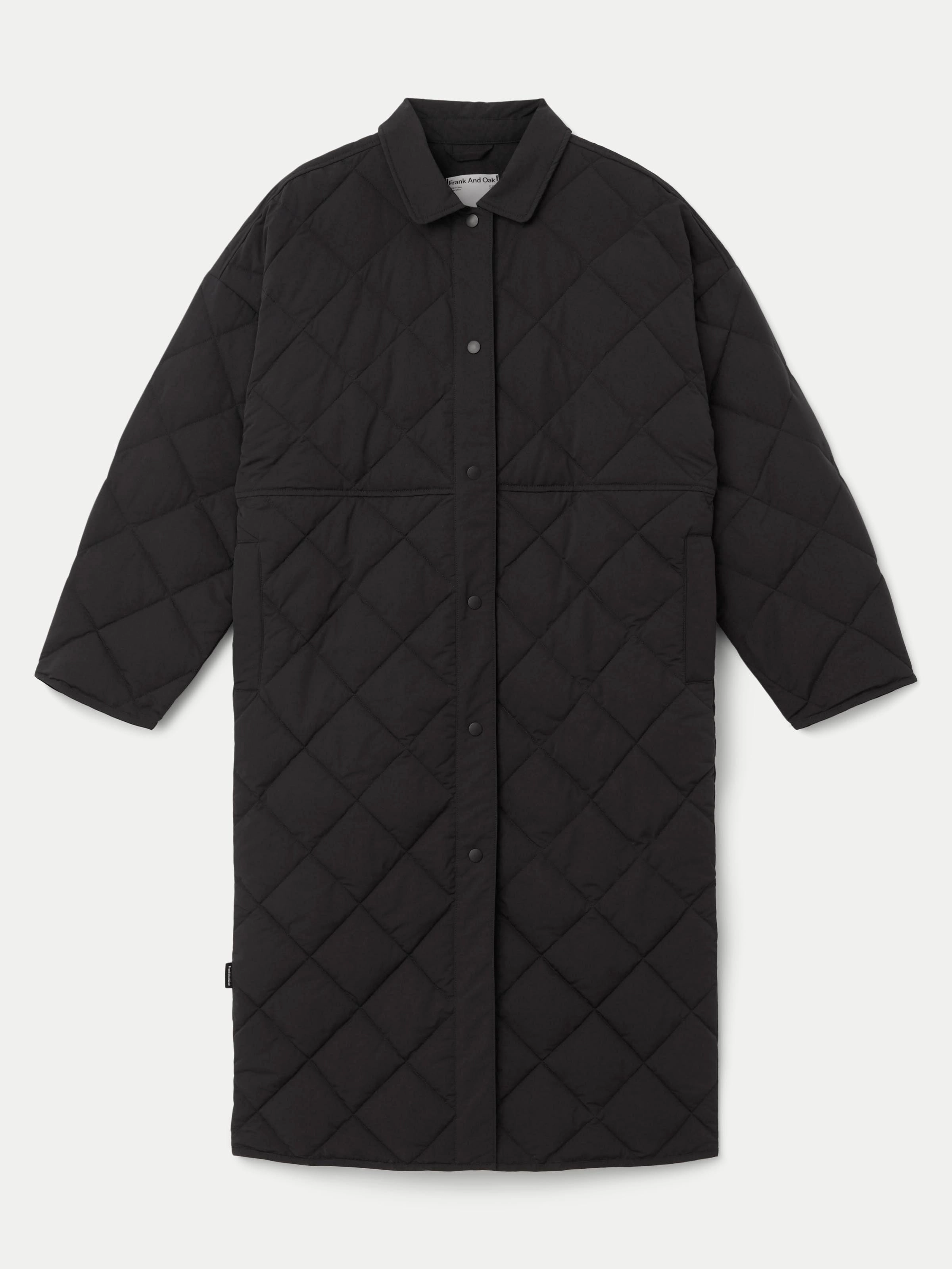 The Skyline Maxi Jacket in Black
