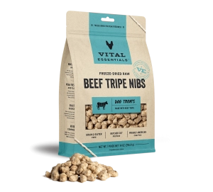 Vital Essentials Freeze-Dried Beef Tripe Nibs Dog Treats