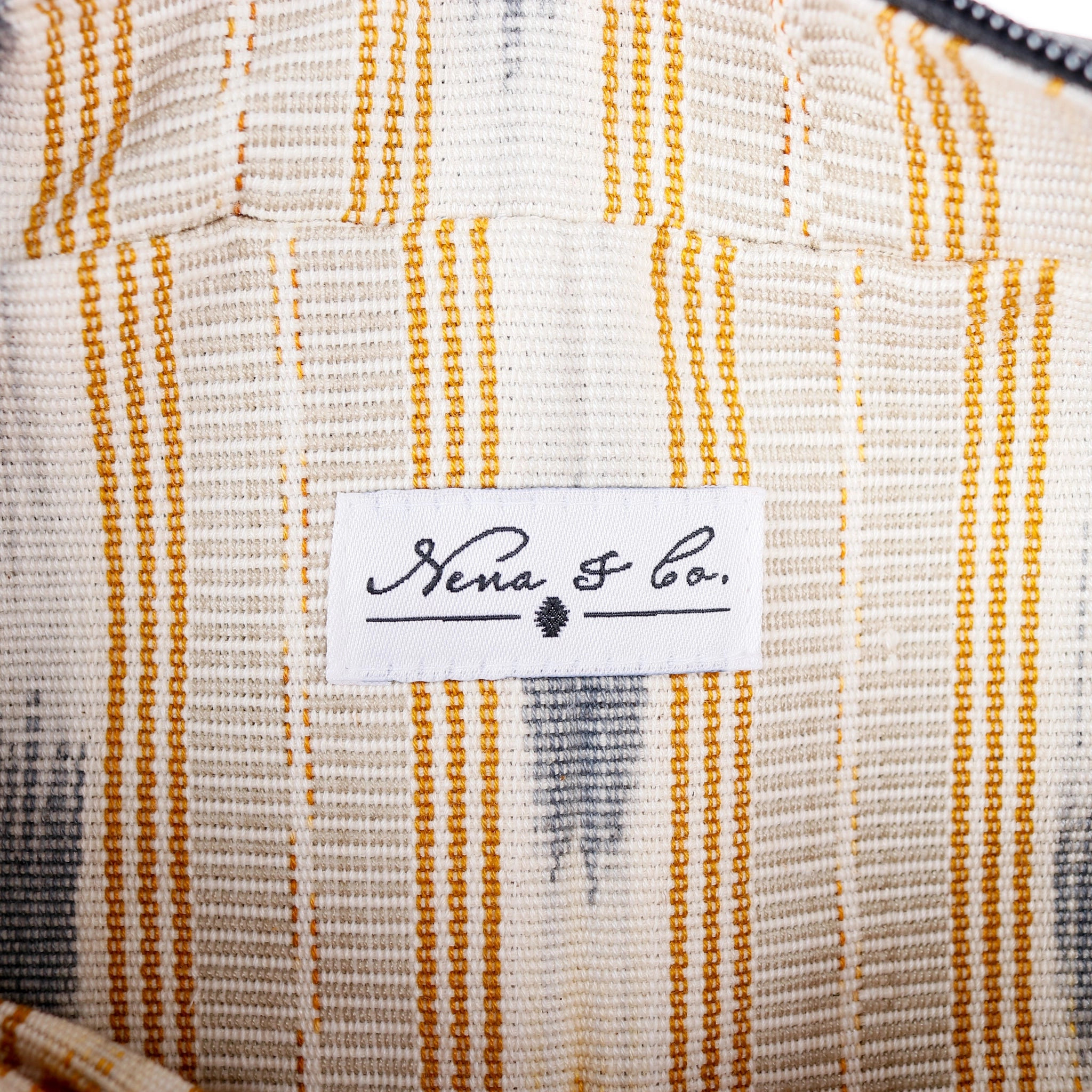 WANDER BAG - LARGE -  H&S WHEAT - BLACK - NO. 15462