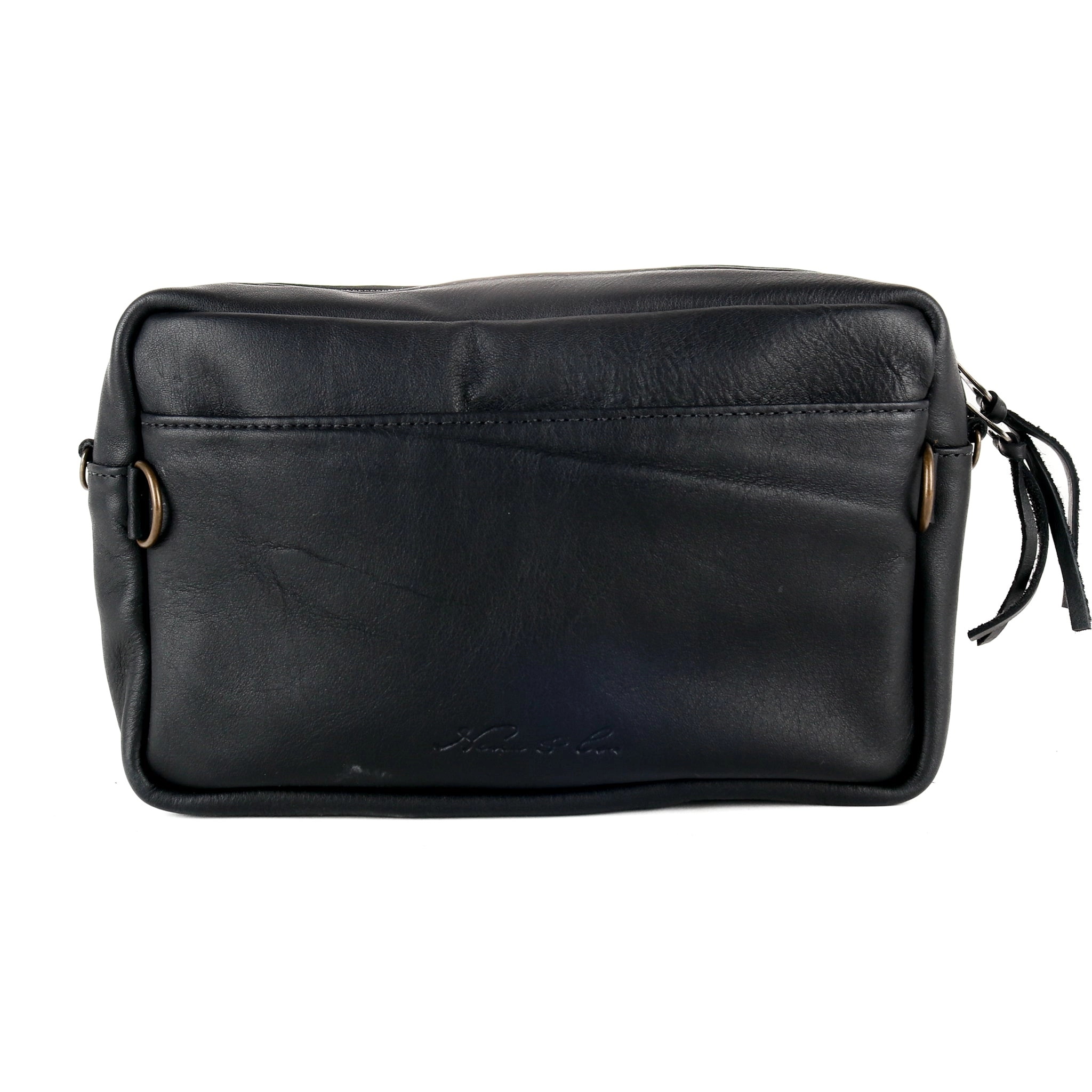 WANDER BAG - LARGE -  H&S WHEAT - BLACK - NO. 15462