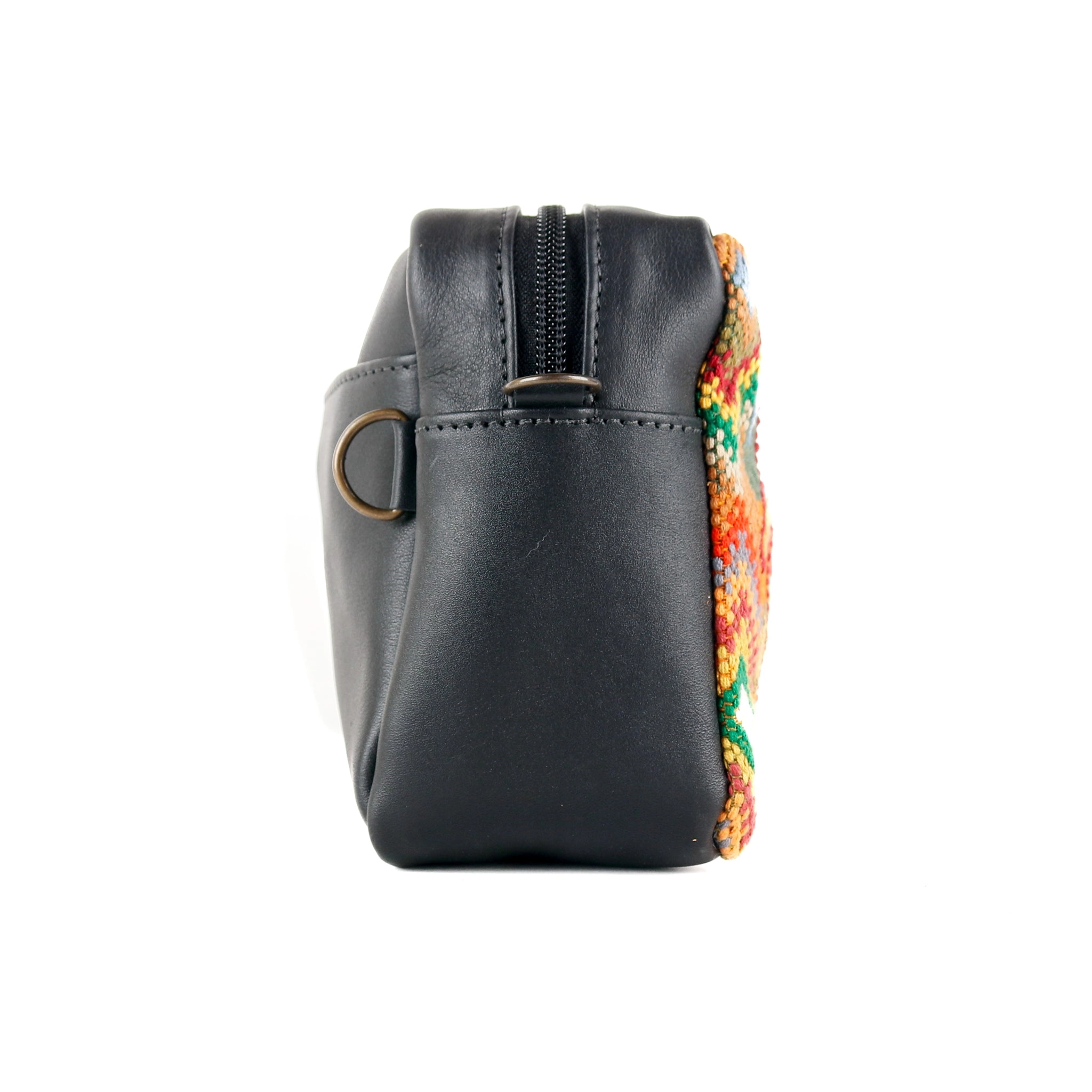 WANDER BAG - LARGE -  H&S WHEAT - BLACK - NO. 15462