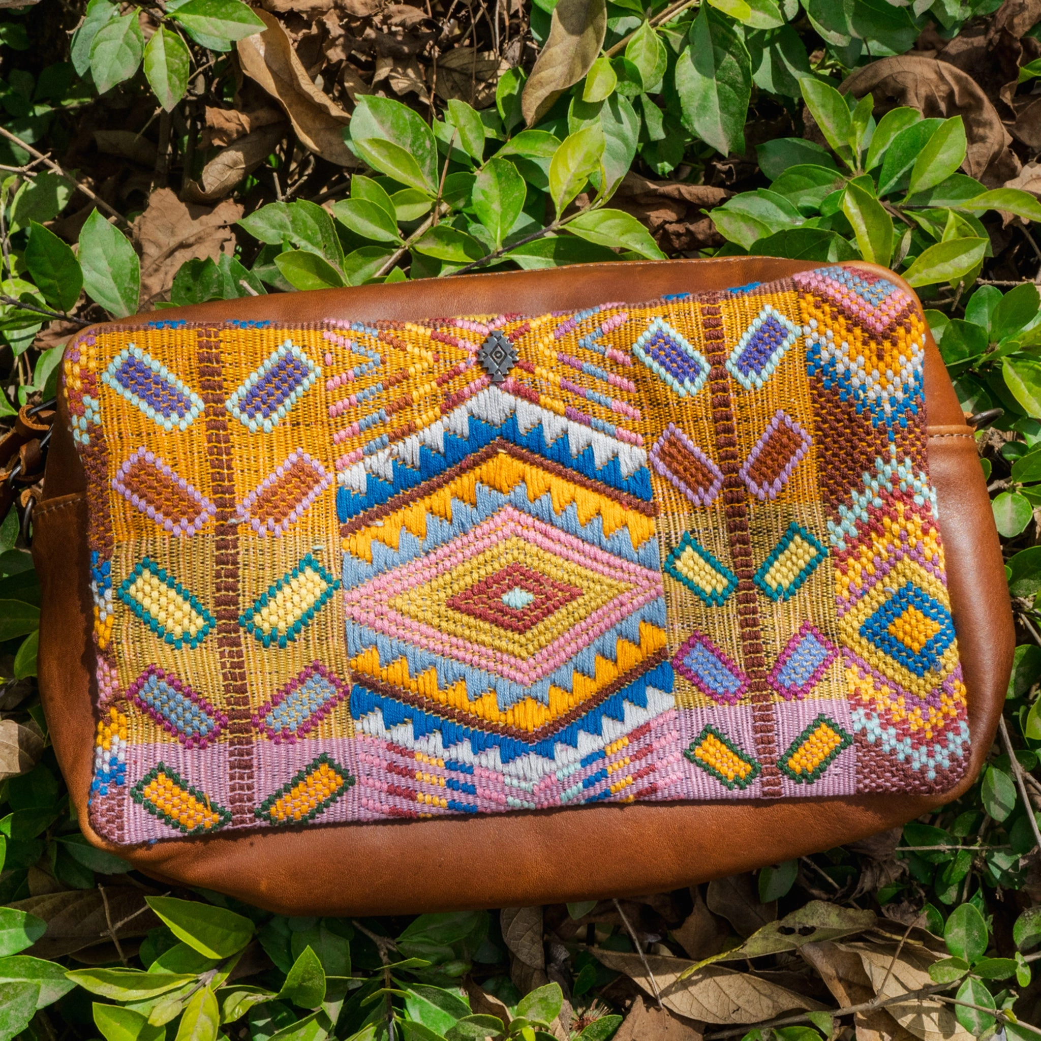 WANDER BAG - LARGE -  H&S WHEAT - CAFE - NO. 15472