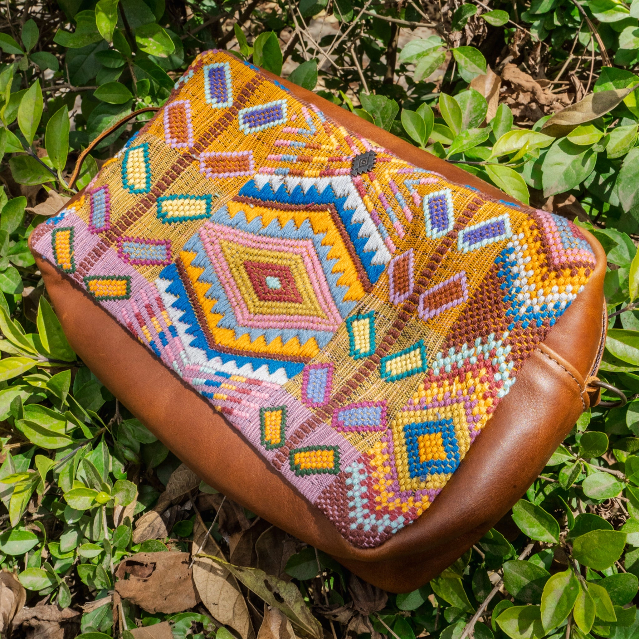 WANDER BAG - LARGE -  H&S WHEAT - CAFE - NO. 15472