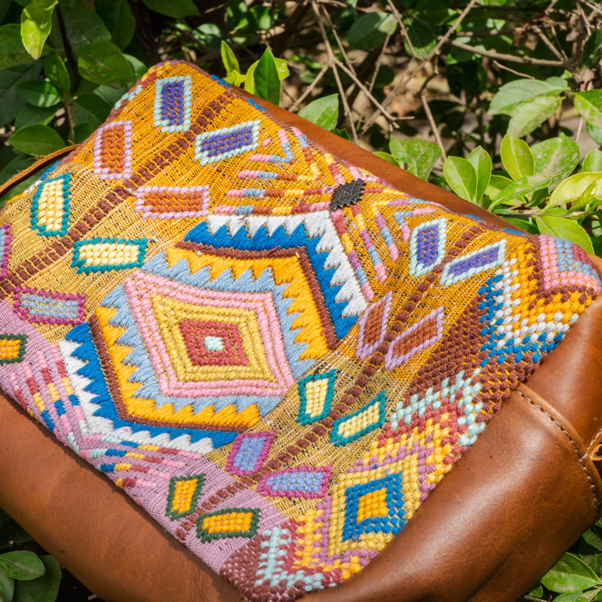 WANDER BAG - LARGE -  H&S WHEAT - CAFE - NO. 15472